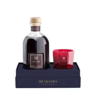 Dr. Vranjes Firenze - Geschenkset: Rosso Nobile Raumduft 250 ml & Duftkerze 80 g