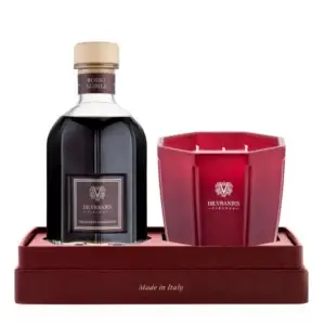 Dr. Vranjes Firenze - Geschenkset: Rosso Nobile Raumduft 500 ml & Duftkerze 500 gr